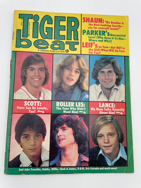 Tiger Beat Magazine - April 1978 #102110