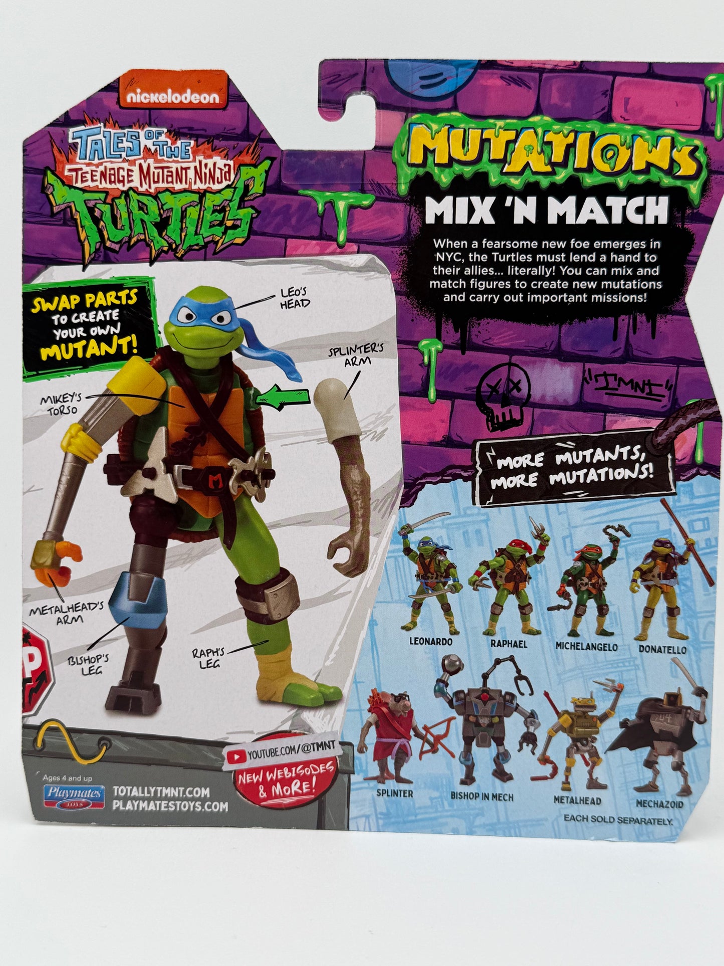 TMNT - Tales of the Mutation - Mix ‘N Match - Metal Head 2024 #107299