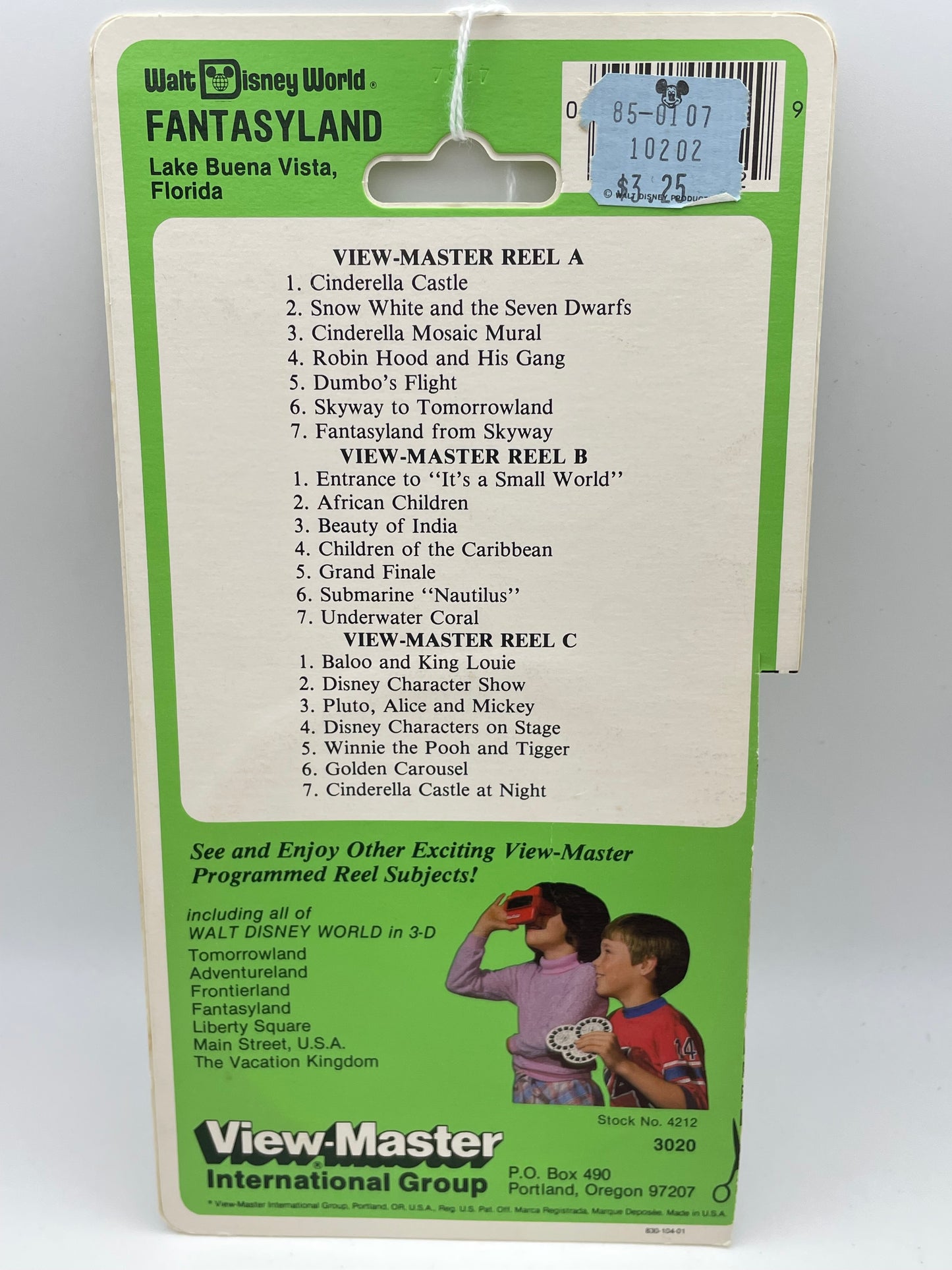 View Master - Walt Disney - Fantasyland Pack #103079