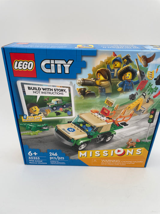 LEGO 60353 - City Missions - Wild Animal Rescue 2022 #100379