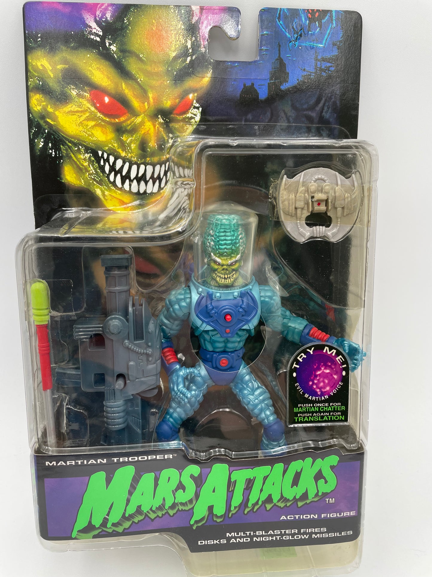 Mars Attacks! - Blue Martian Trooper 1996 #104743