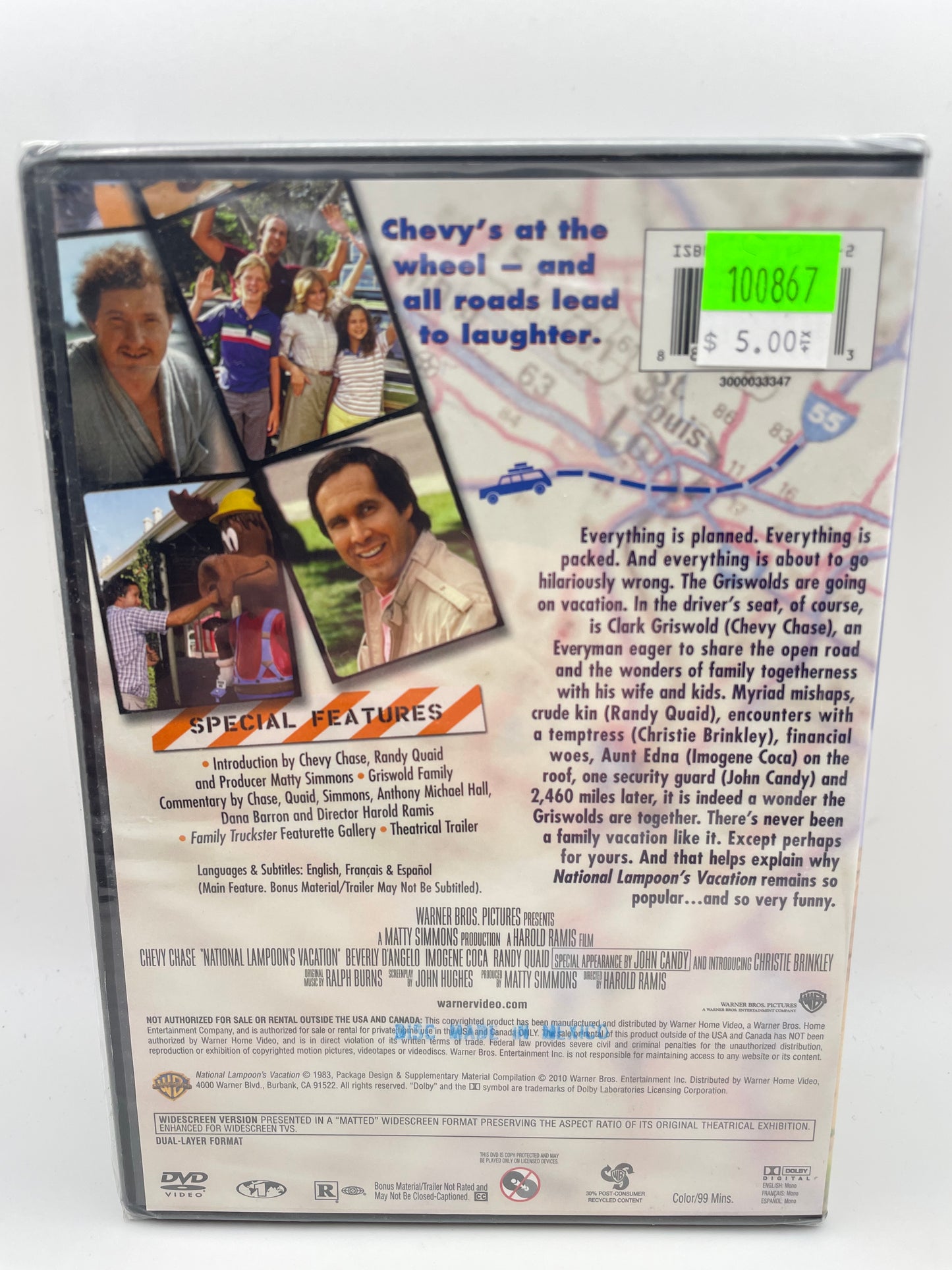 DVD - National Lampoons Vacation #100867