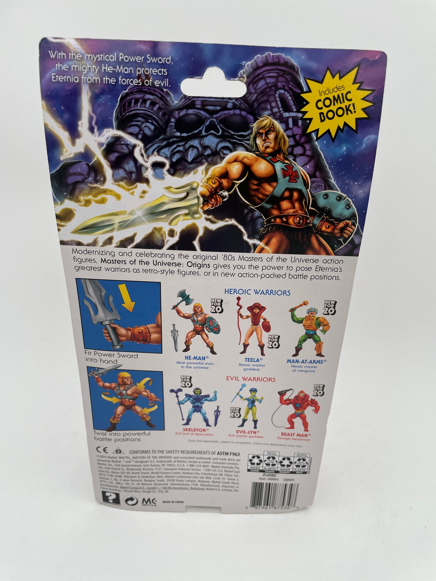 Masters of the Universe - Retro Play Heman 2019 #100384