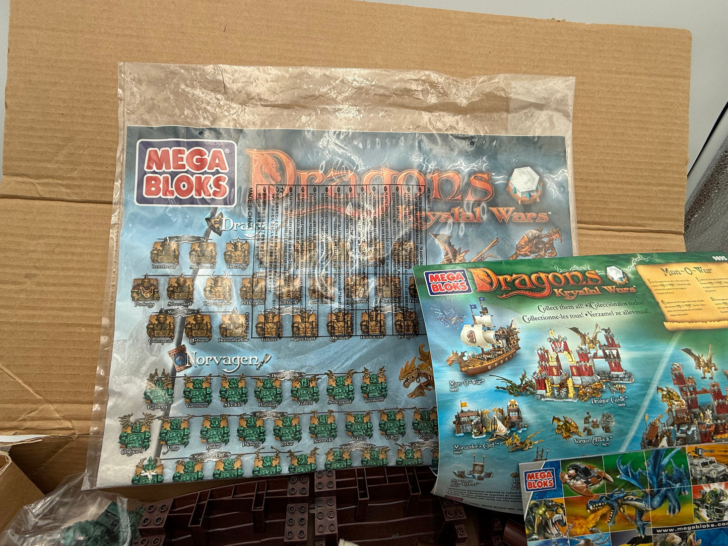 Mega Bloks - Dragons Krystal Wars - Man O War 9895 - 2003 #104937