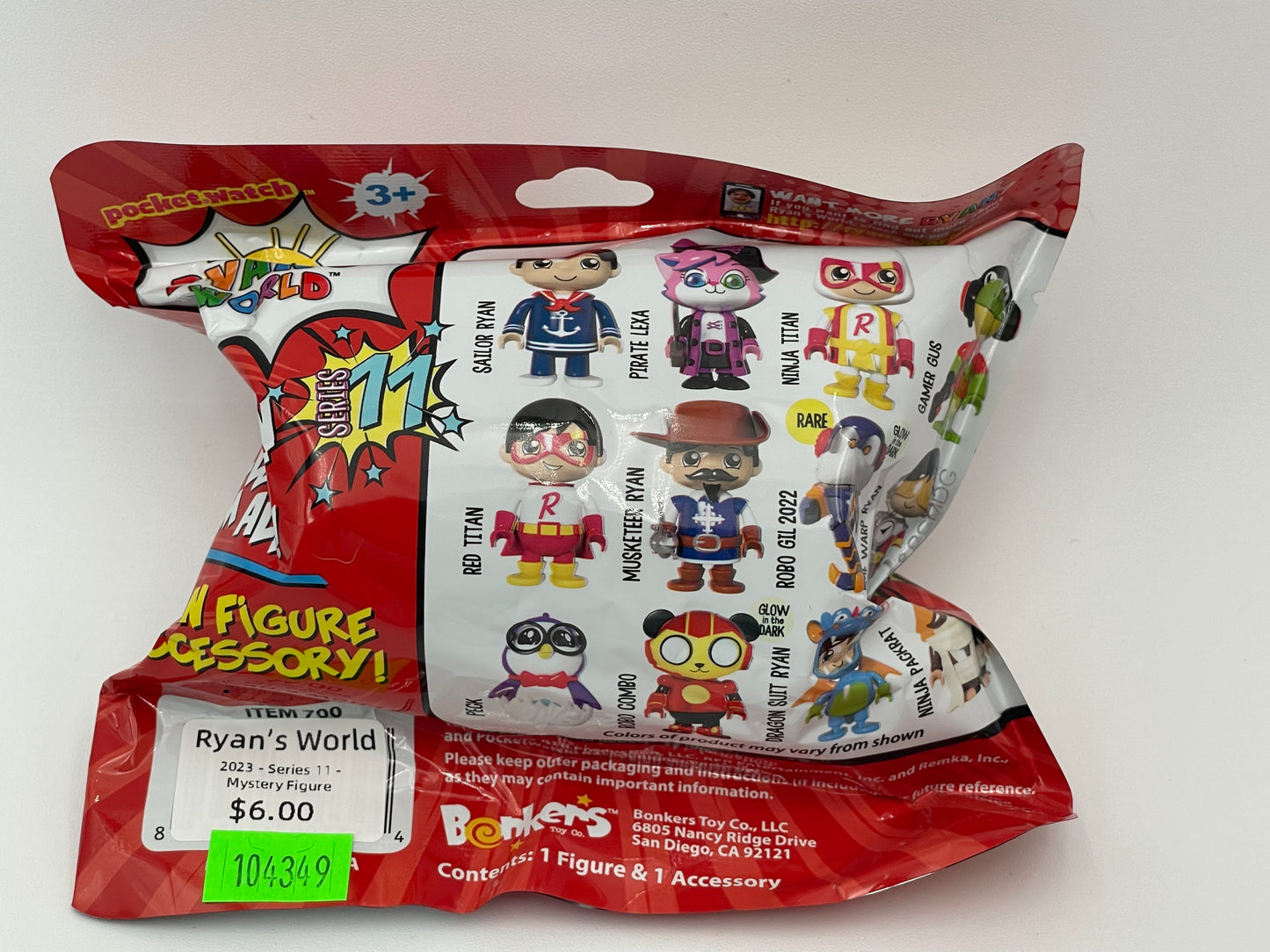 Ryan’s World - Series 11 - Mystery Figures 2023 #104349