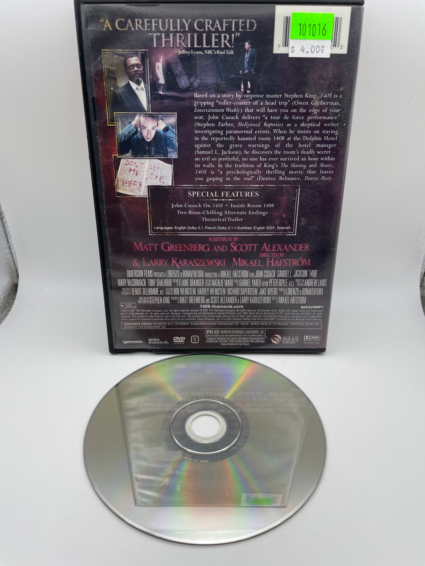 DVD - 1408 - 2007 #101016