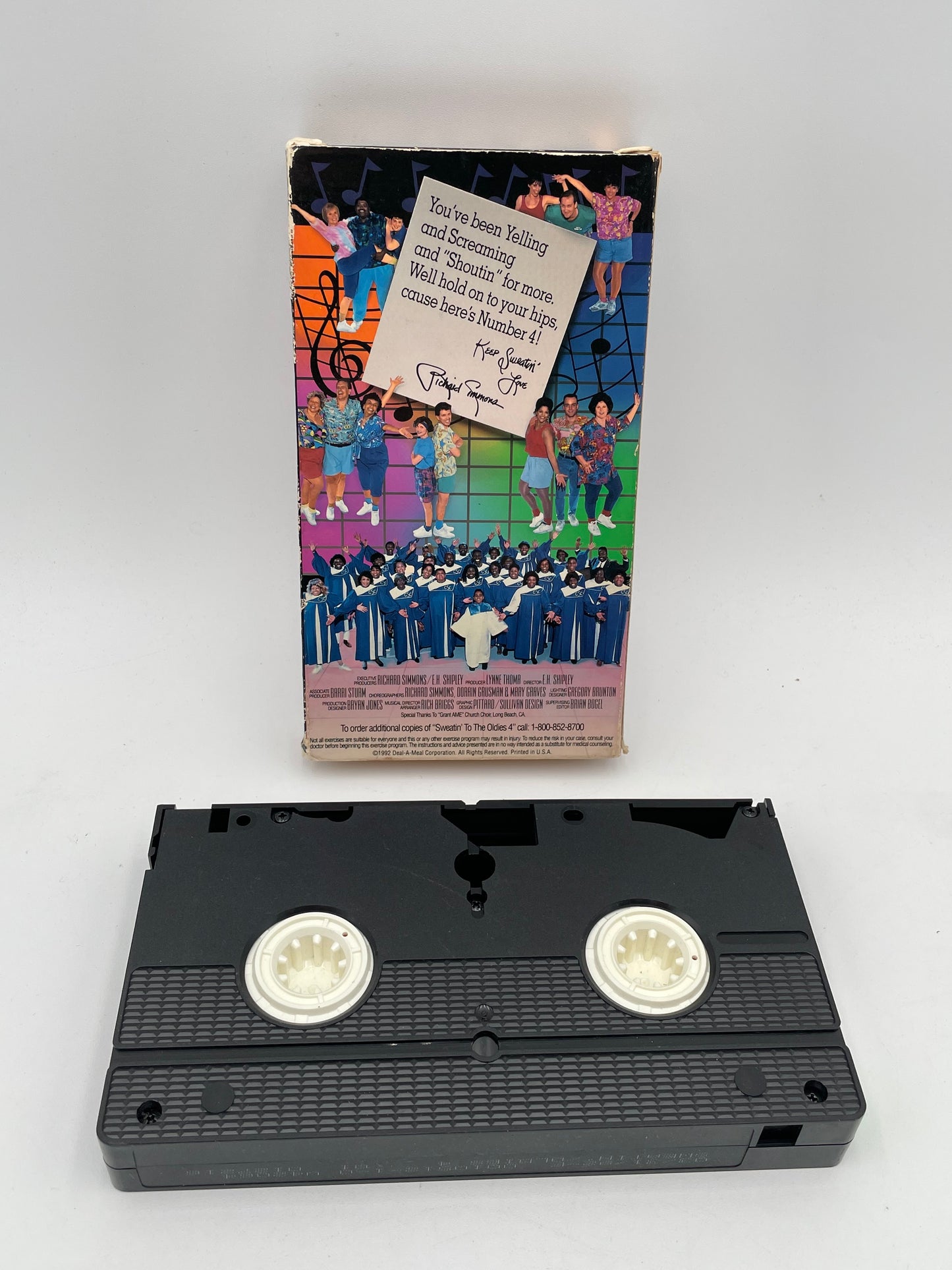 VHS - Richard Simons - Sweatin to the Oldies 4 #104542