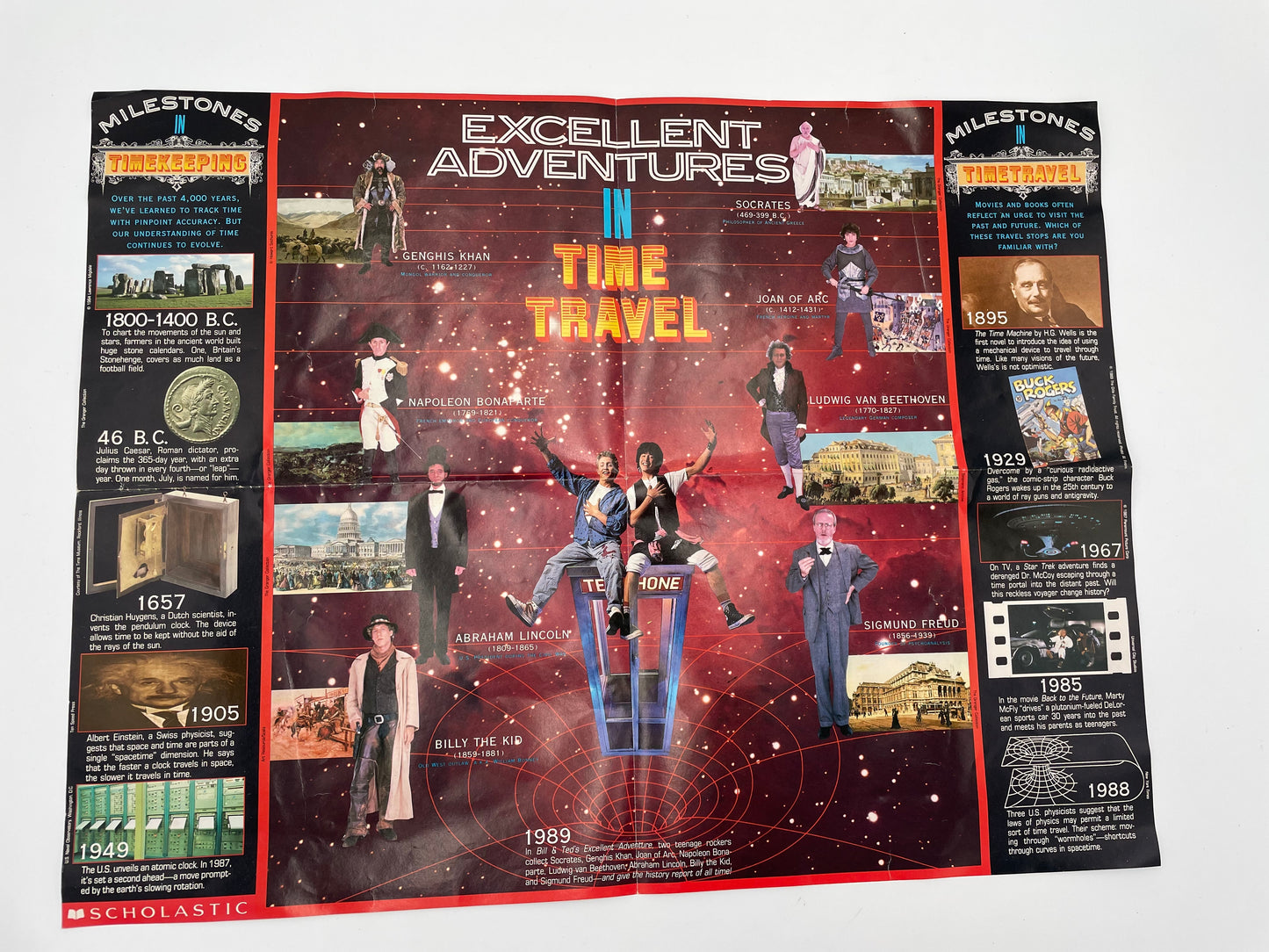 Bill & Ted’s Excellent Adventure Poster 1984 - #101990