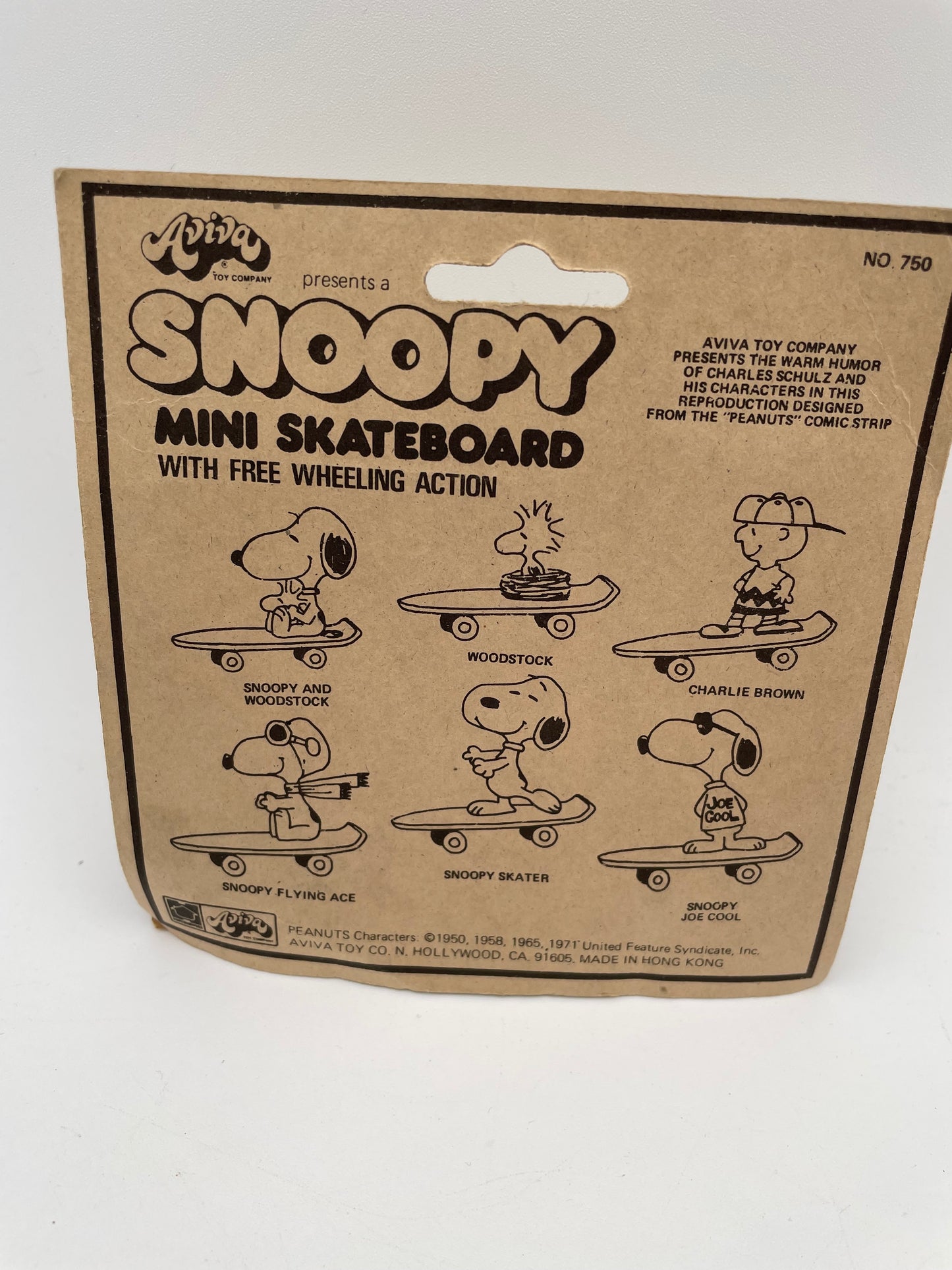 Snoopy - Skateboard - Woodstock 1971 #104763