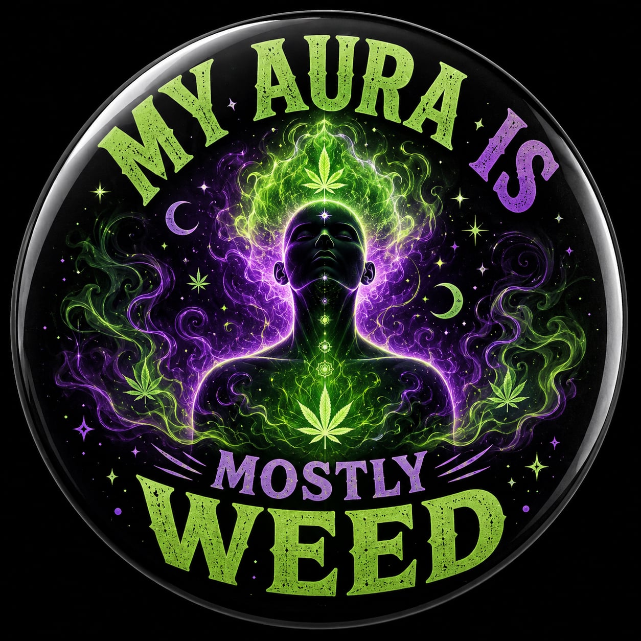 Buttons - WTHC-Radio - My Aura