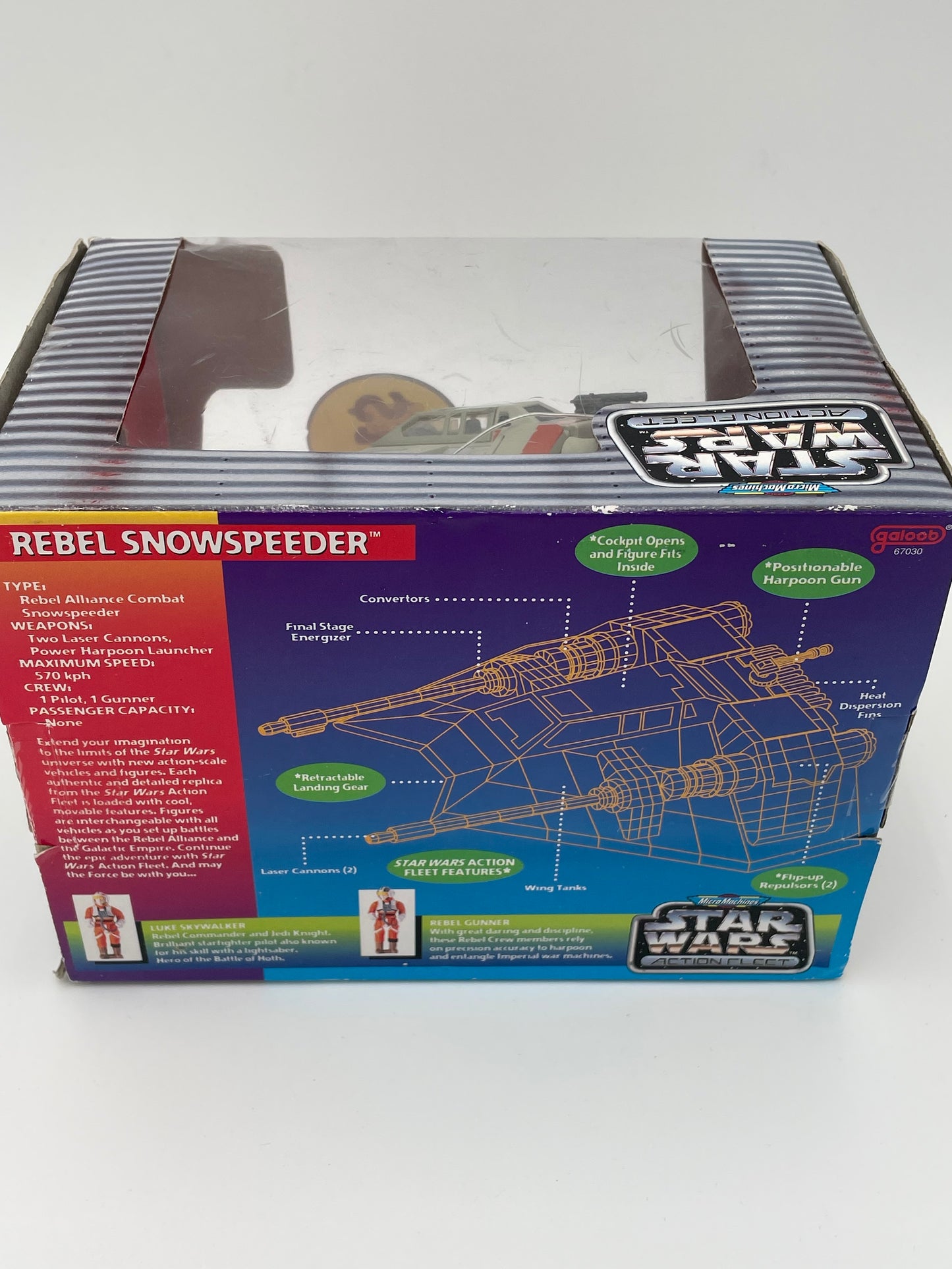 Star Wars - Micro Machines - Action Fleet - Rebel Snowspeeder 1995 #102442