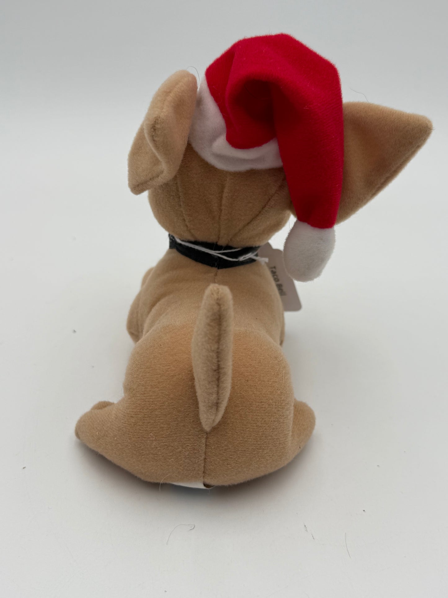 Taco Bell - Plush - Gidget Chihuahua - Santa Hat 1999 #104973