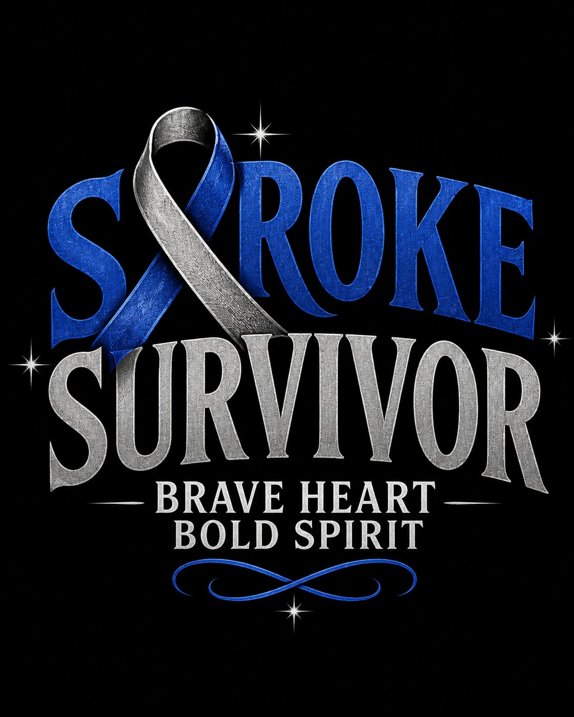 Buttons - WTHC-Radio - Stroke Warrior Brave Heart #108078