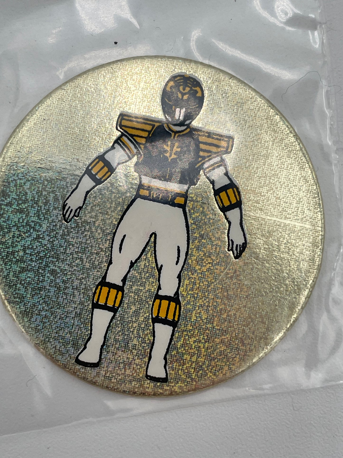 Pogs - Power Rangers - White Ranger 1994 #101169