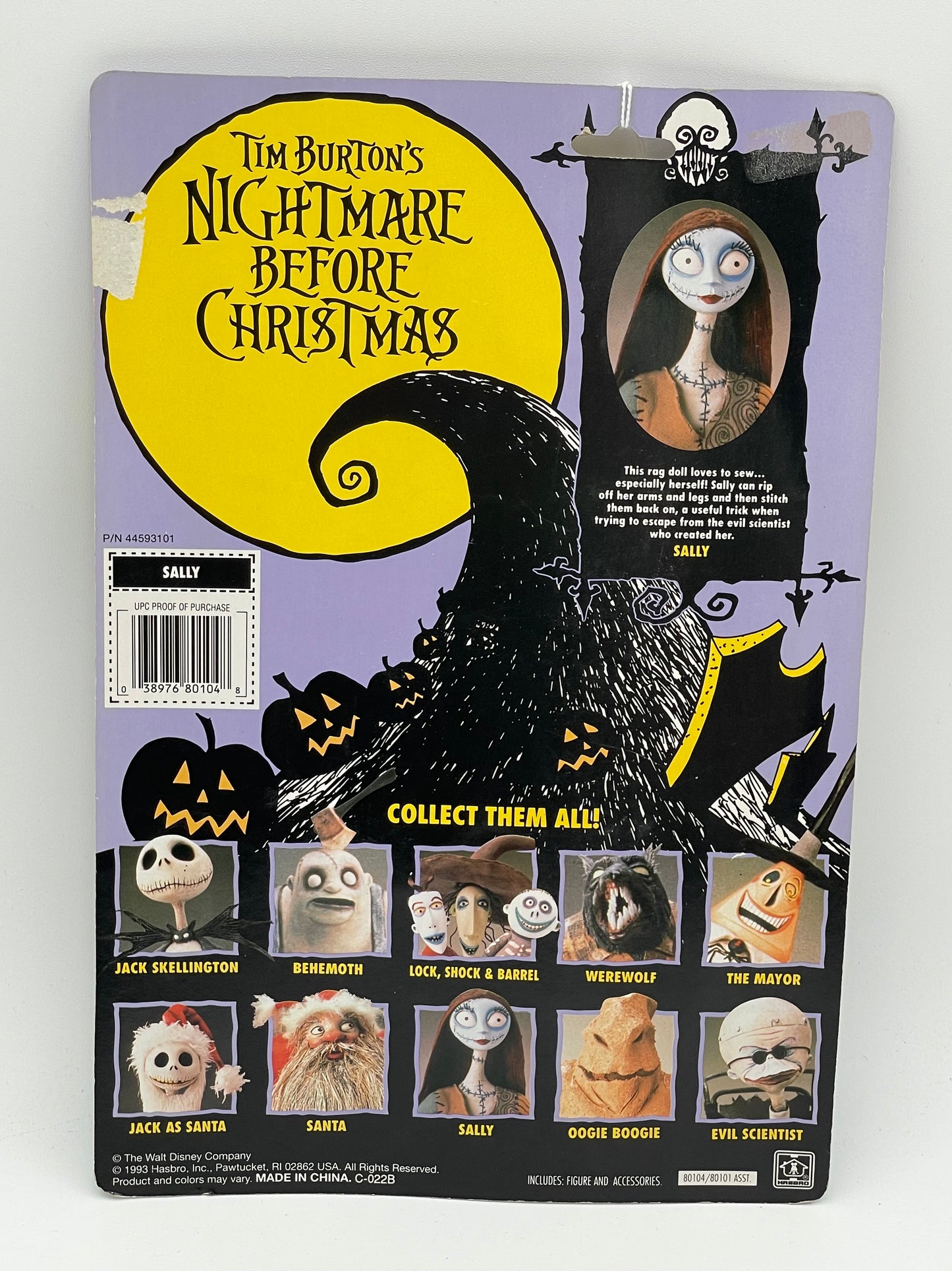 Nightmare Before Christmas - Sally 1993 #104713