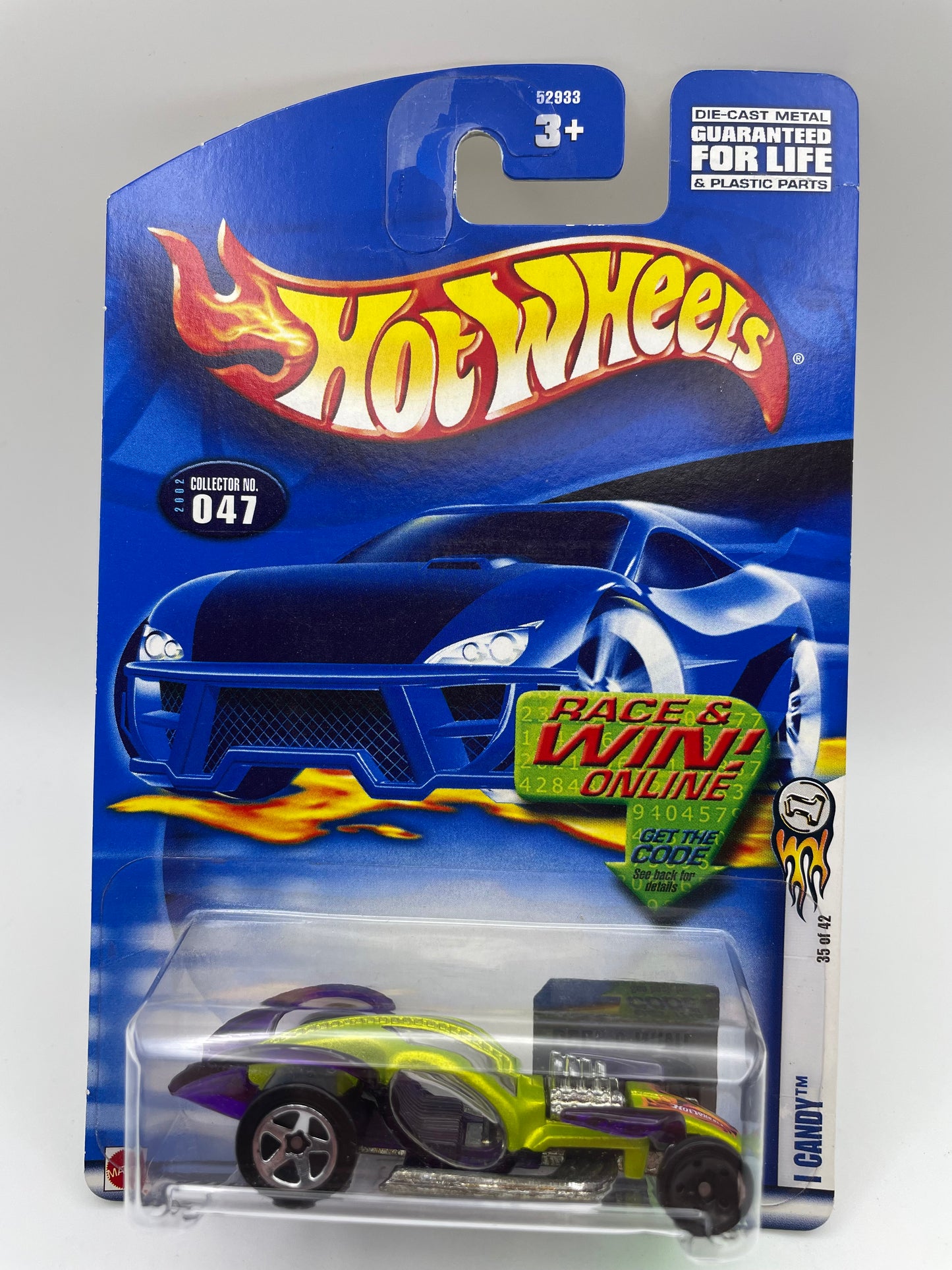 Hot Wheels - I Candy (clear) #047 - 2001 #101976