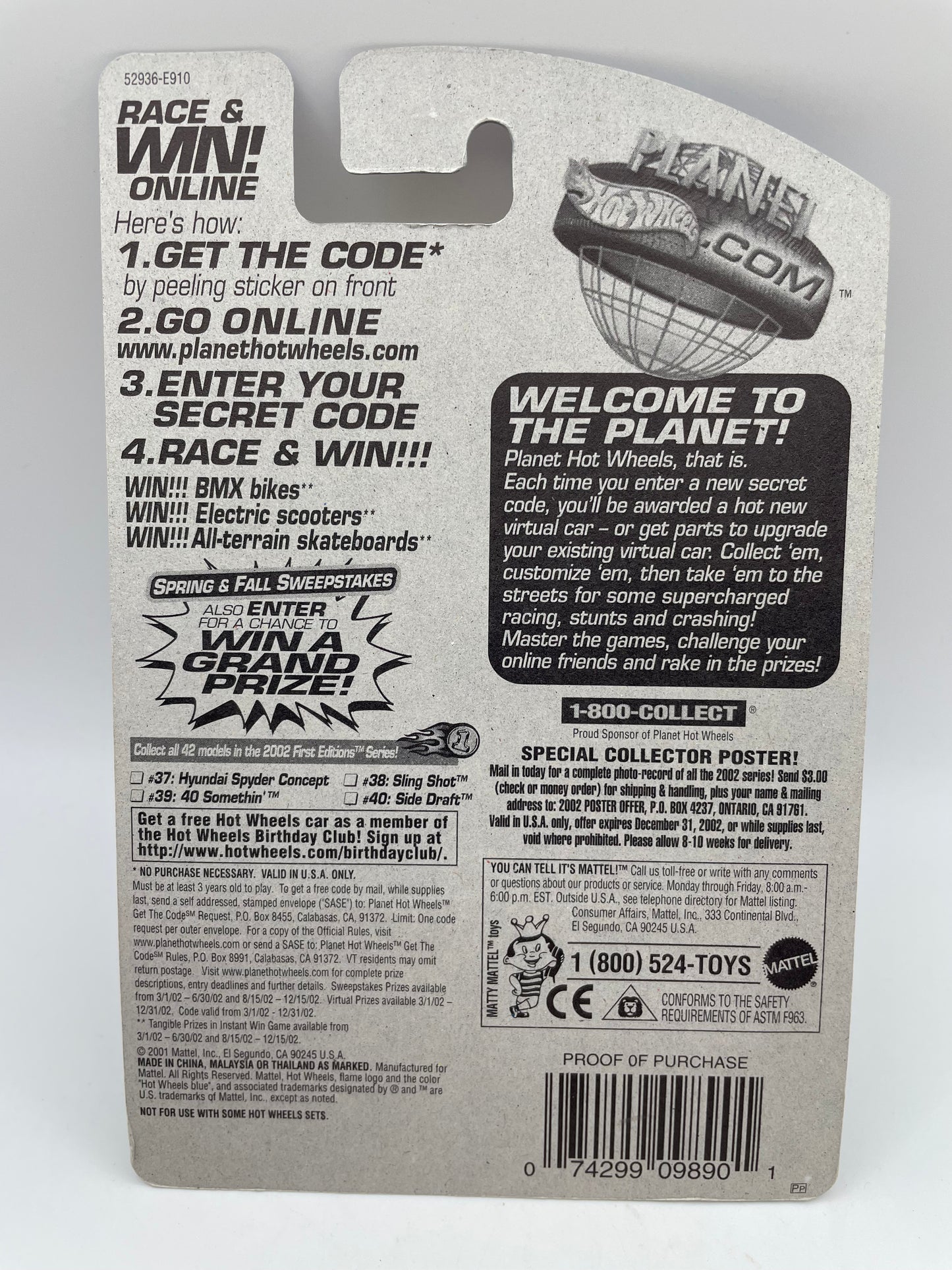 Hot Wheels - 40 Somethin’ #051 - 2001 #101956