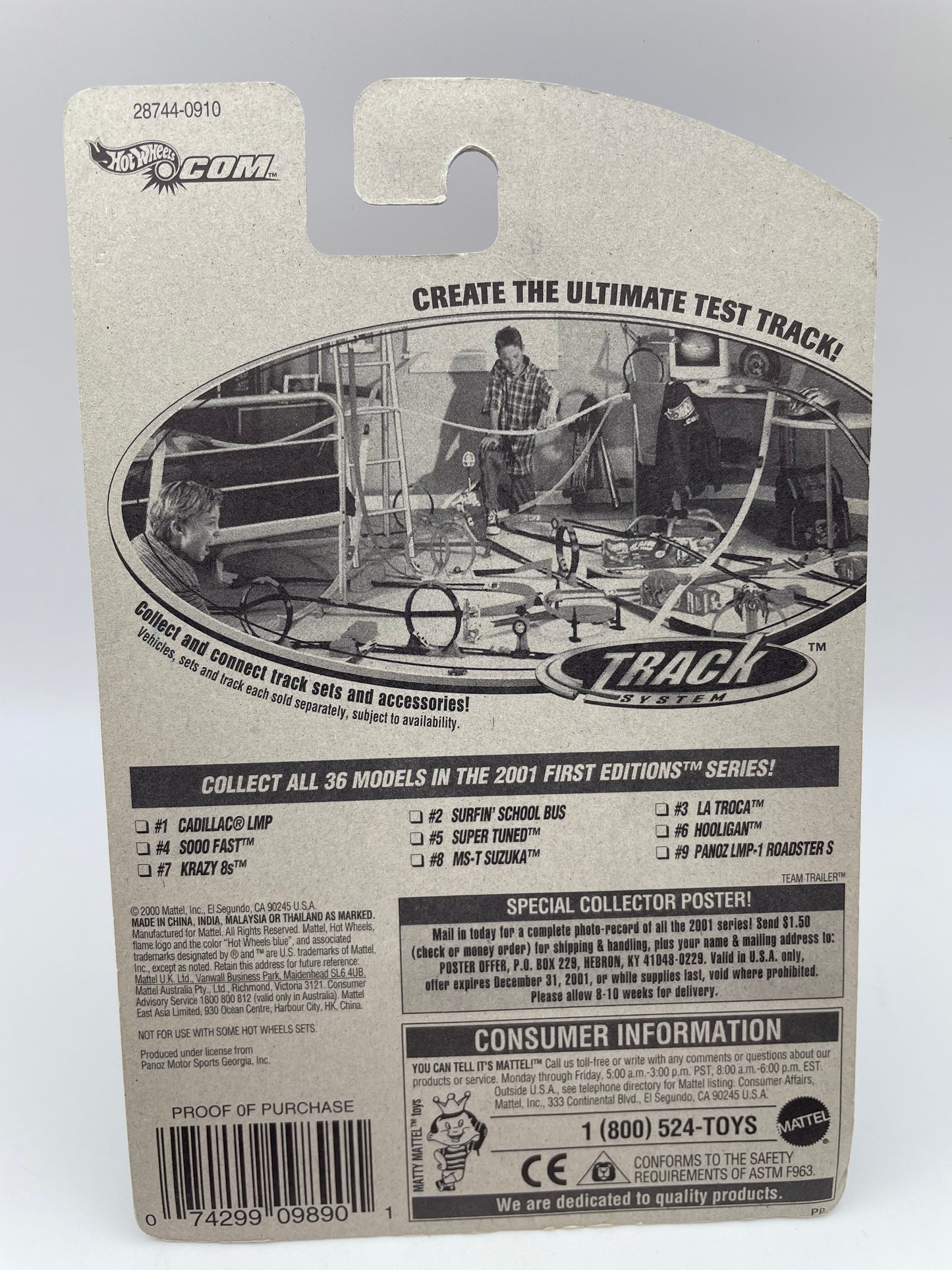 Hot Wheels - Panoz LMP 1 Roadster S #021 - 2000 #101944