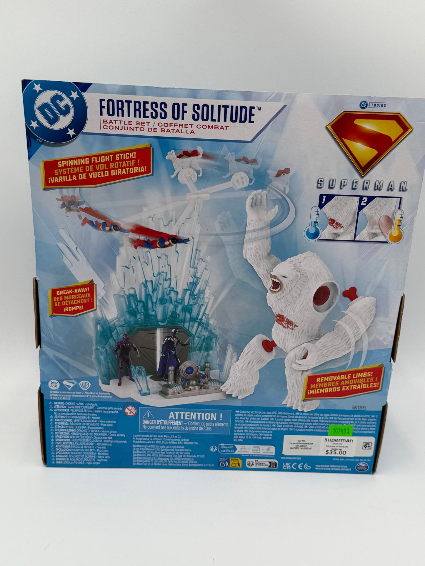 DC - Superman - Fortress of Solitude Battle Set 2025 #107403