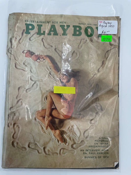 Playboy Magazine - August 1970 #101799