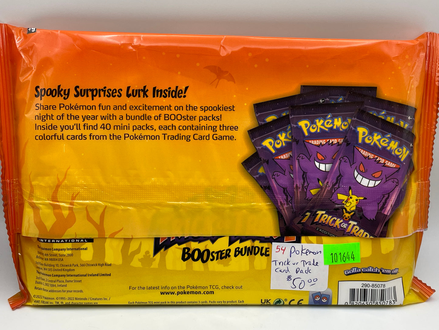Pokémon - Trick or Treat Pack 2022 #101644