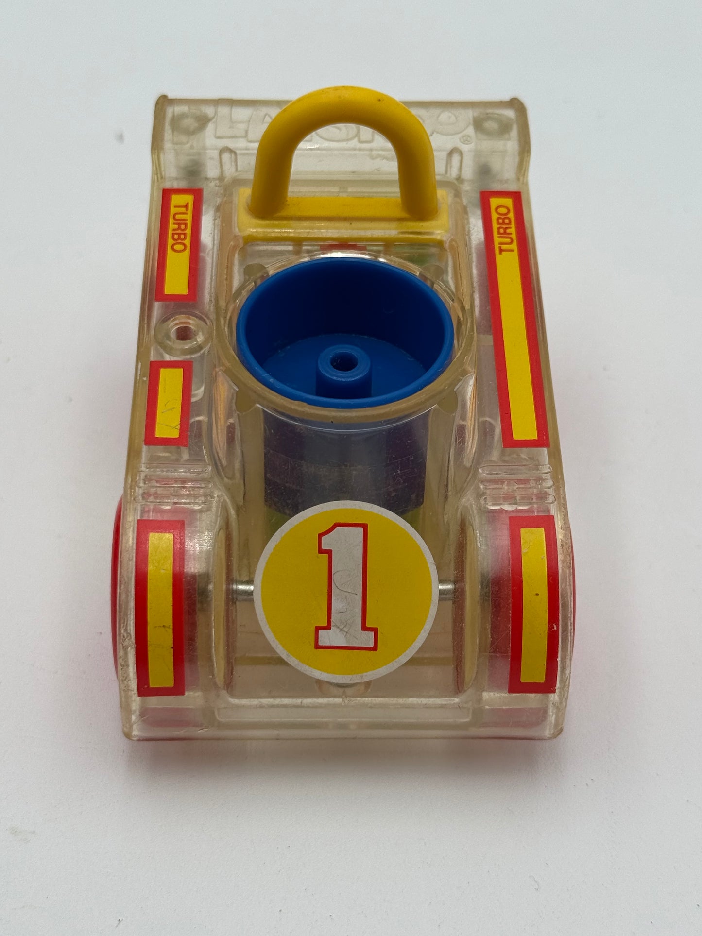 Playskool - Push-N-Go - See Thru Race Car 1988 #105229