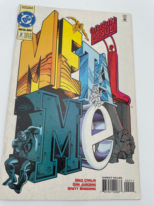 DC Comics - Metal Men #2 November 1993 #102330