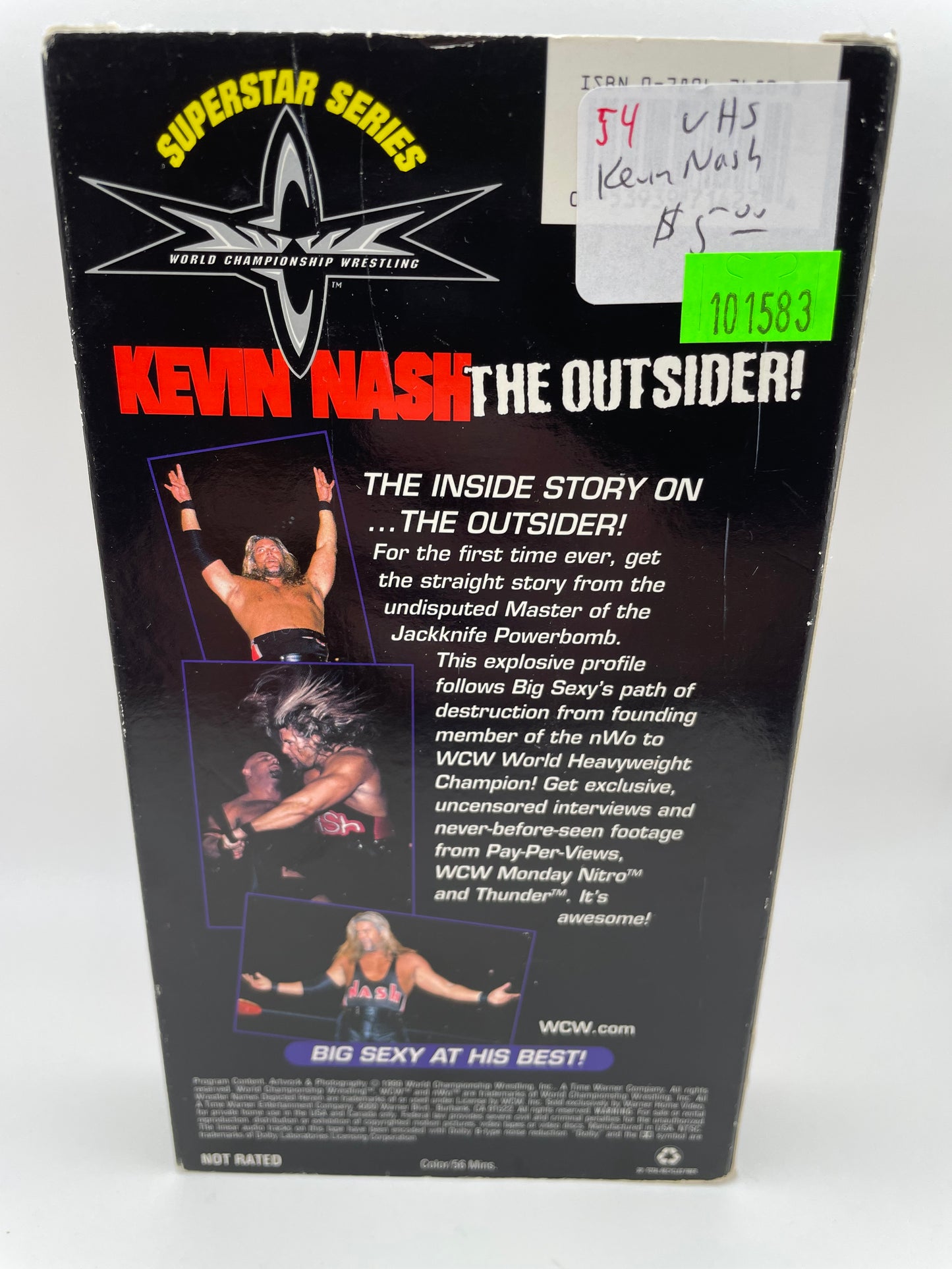WCW - VHS - Kevin Nash The Outsider 1999 #101583