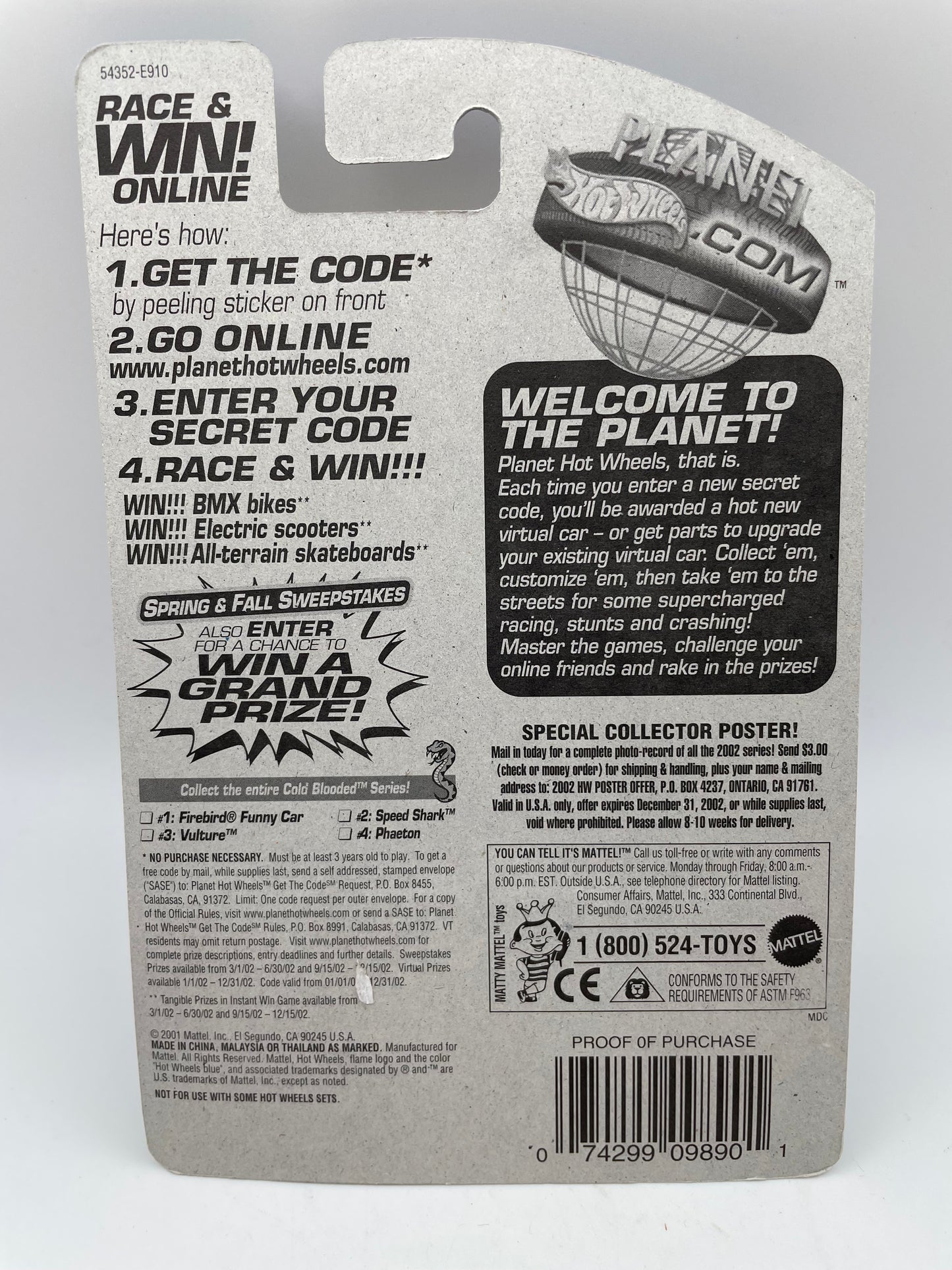 Hot Wheels - Phaeton #078 - 2001 #101939