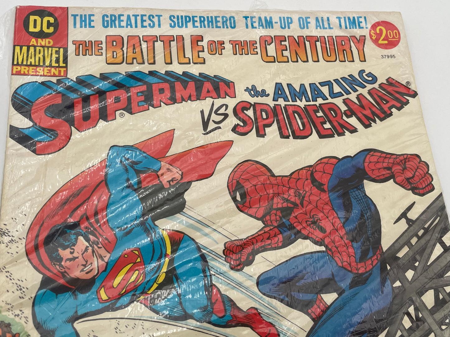 Superman Vs Spiderman Jumbo Edition - January 1976 #101842