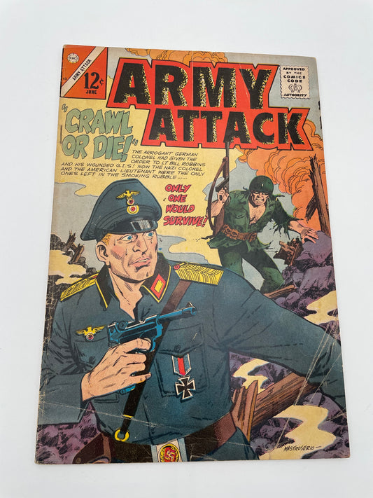 Comic - Army Attack - June 1966 #102223