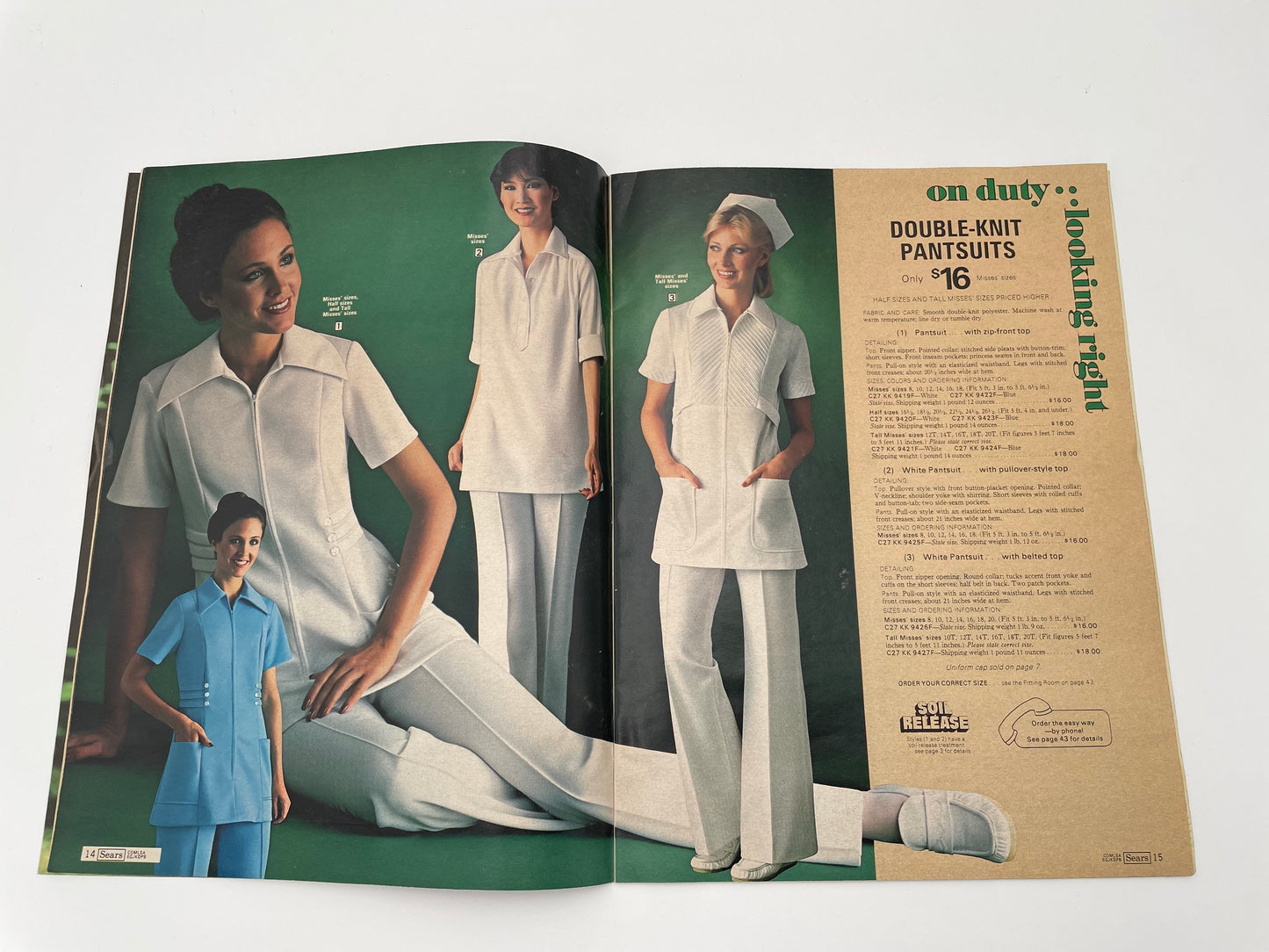 Sears Uniform Catalog 1974 - #101998