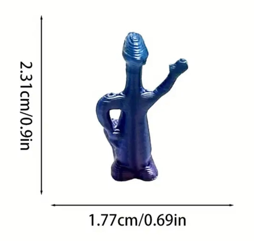 Mini Resin / 3D Print - Waving Dinosaurs - Assorted Colors #107216