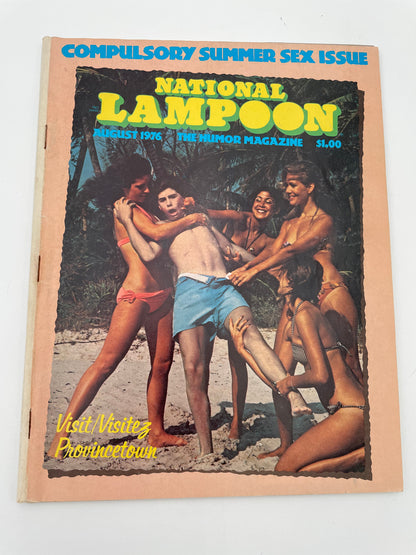 National Lampoons Magazine - Compulsory Summer Sex Issue - August 1976 #101758