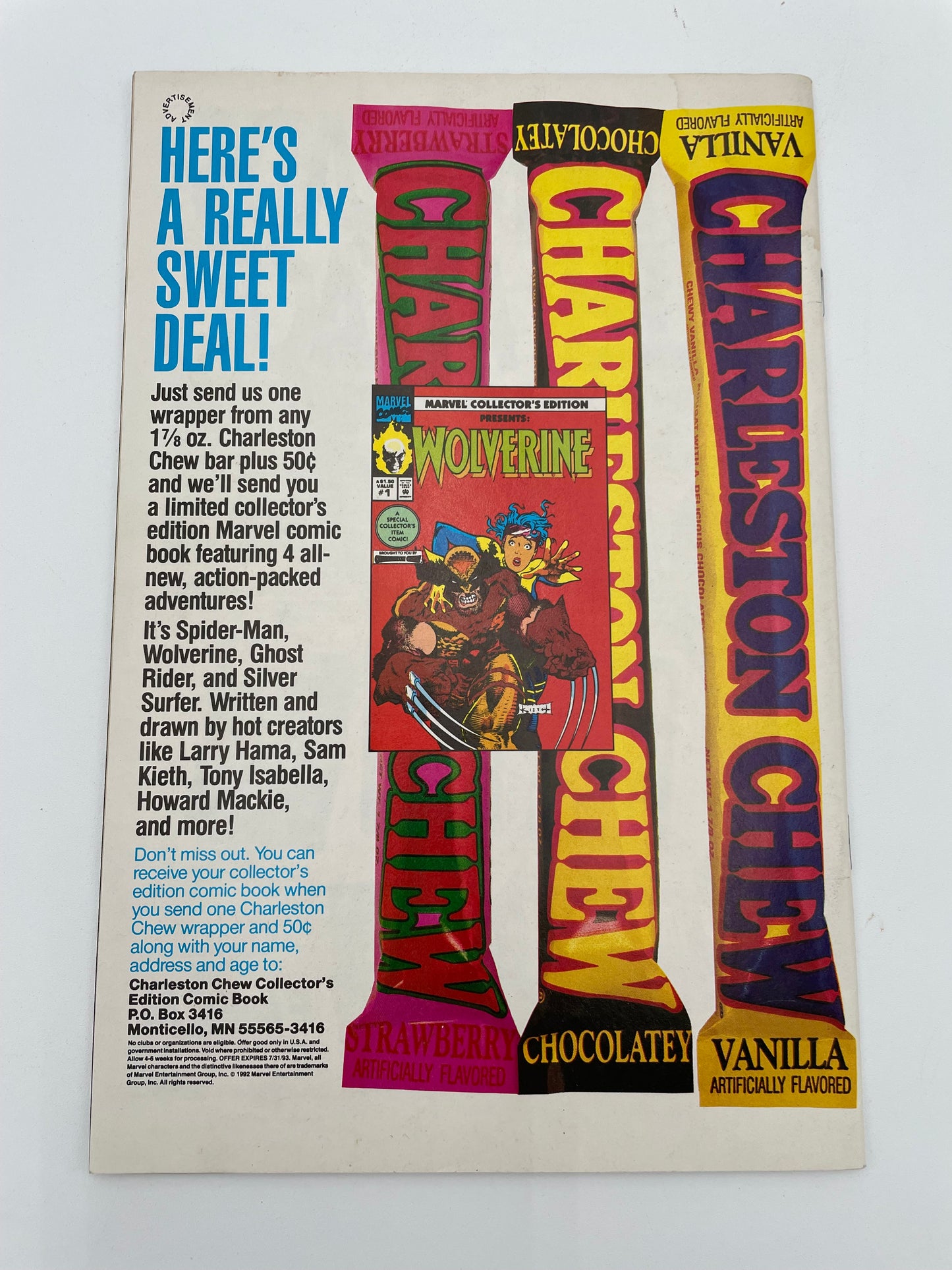 Marvel Comics - Ghost Rider & Blaze Spirit of Vengeance #3 - October 1992 #102245