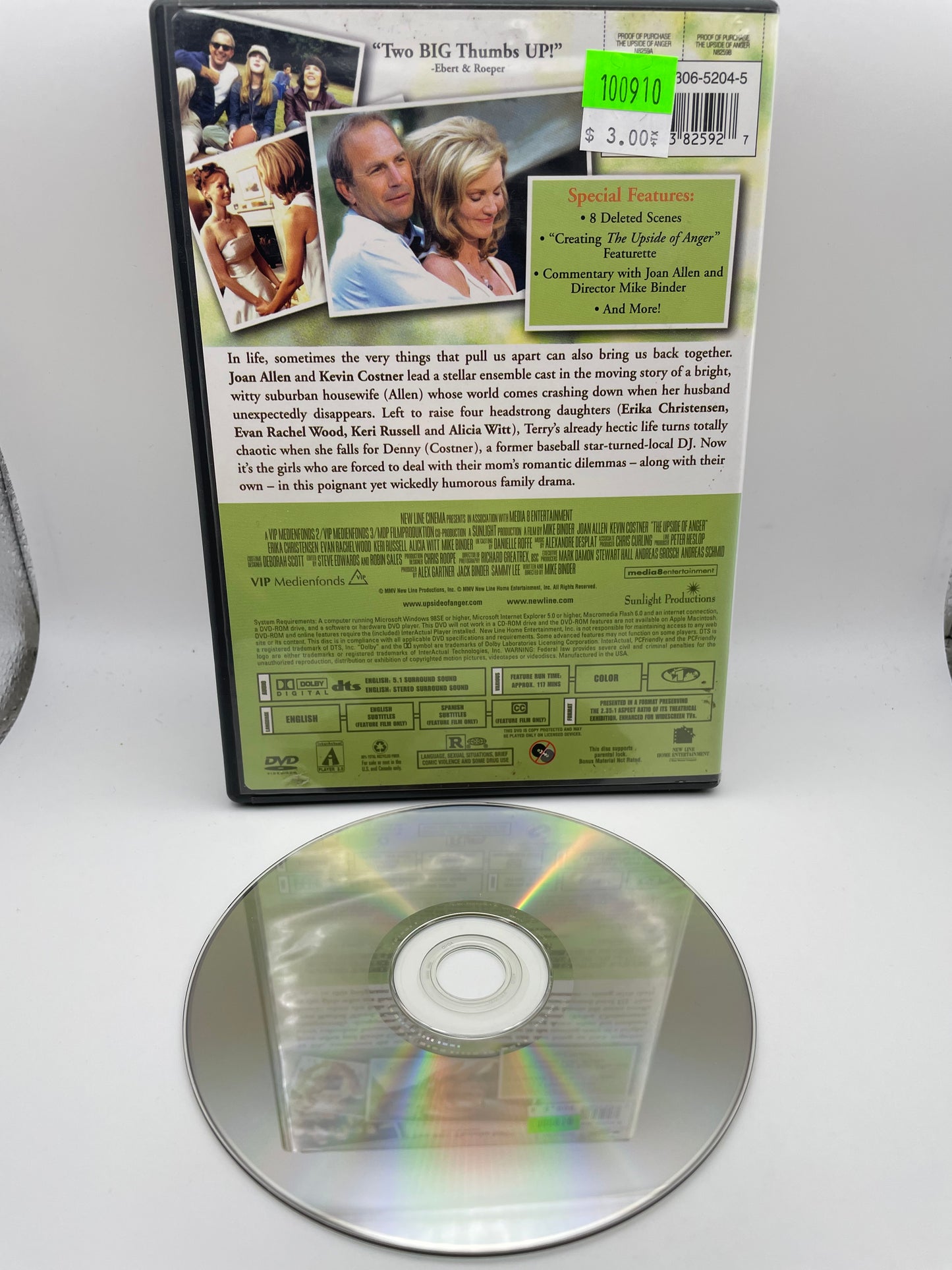 DVD - Upside of Anger #100910