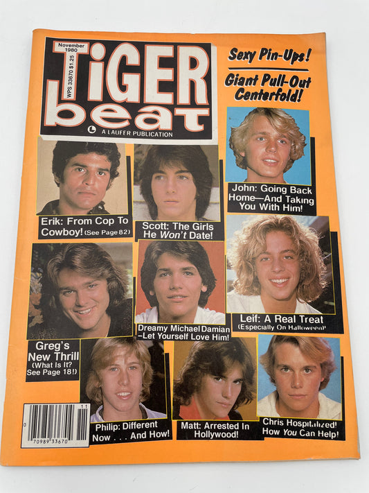 Tiger Beat Magazine - November 1980 #102090