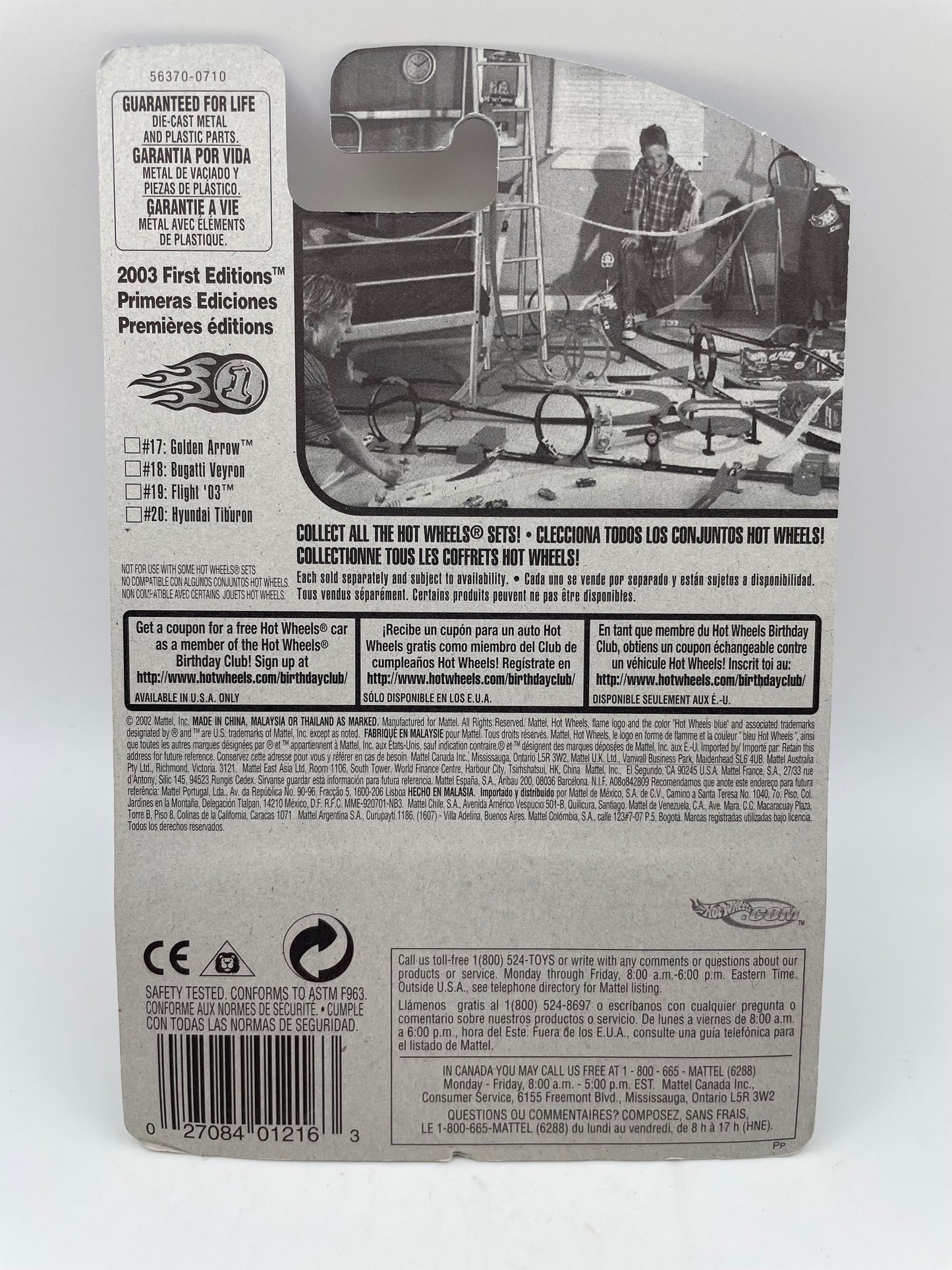 Hot Wheels - Golden Arrow #029 - 2002 #101928