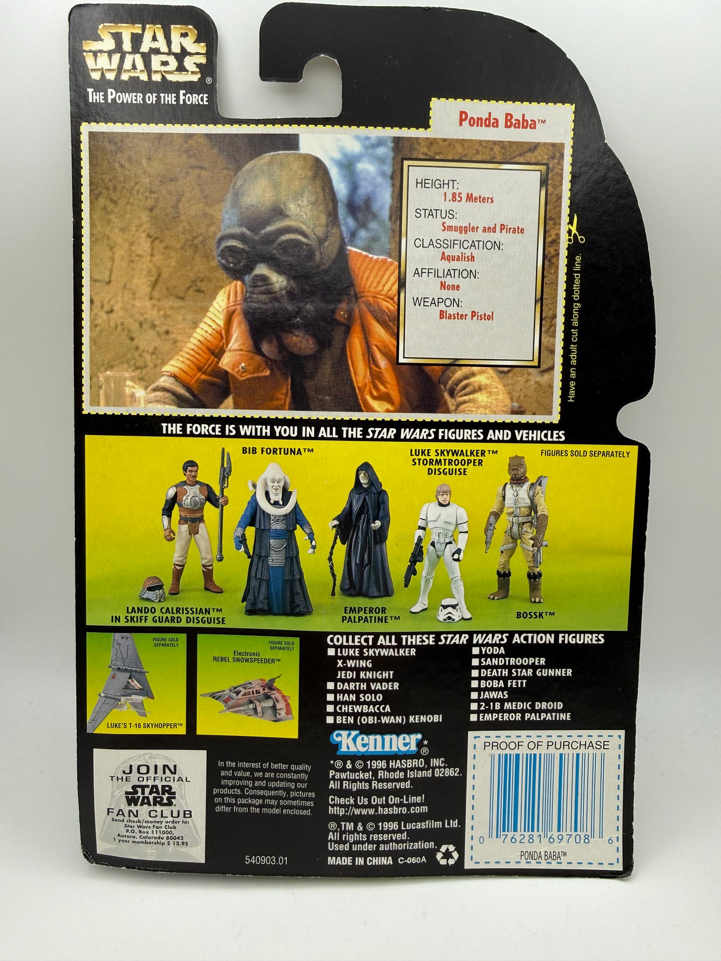 Star Wars - The Power of the Force - Ponda Baba 1996 #107467