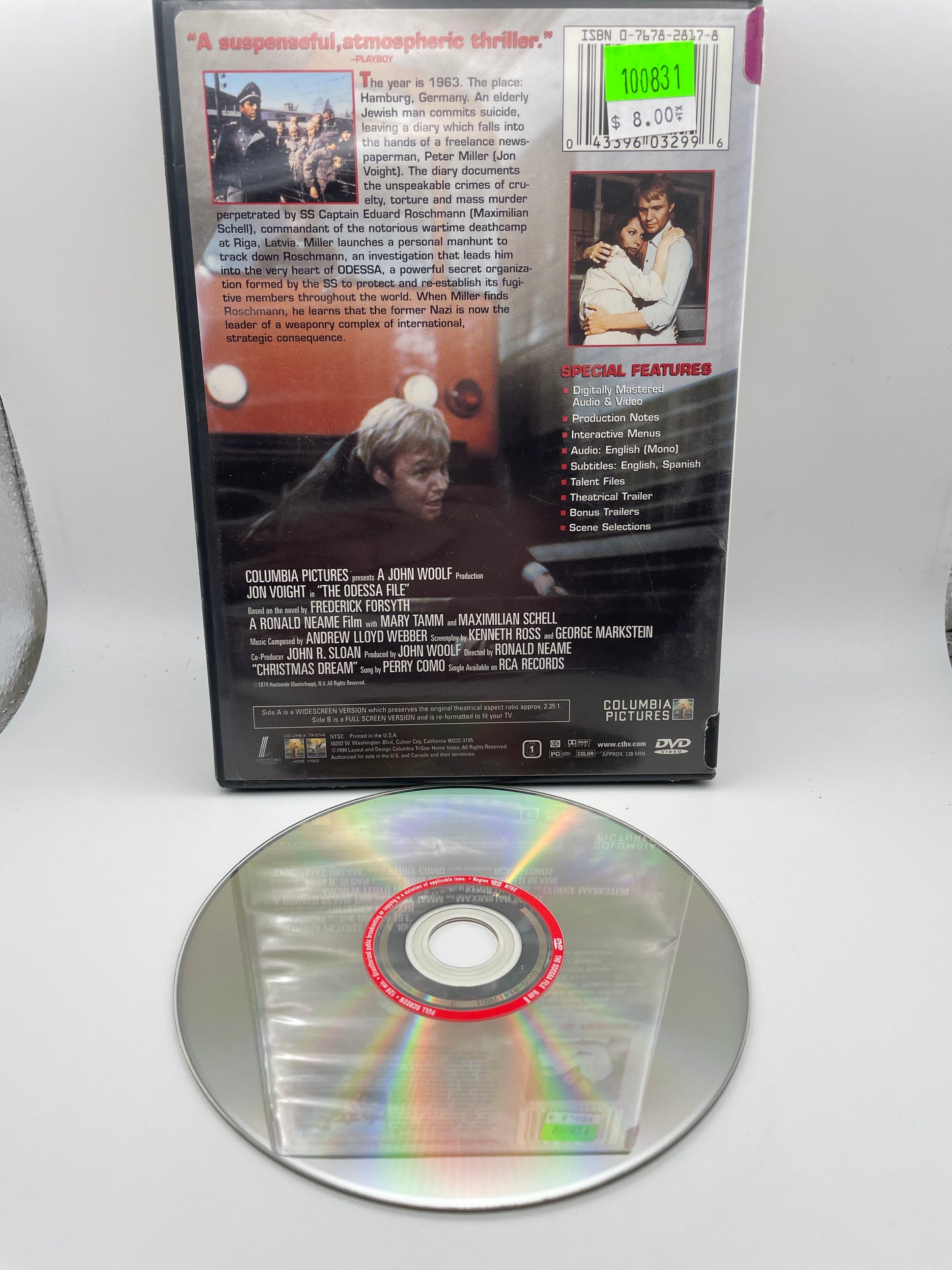 DVD - Odessa File, The 1999 #100831
