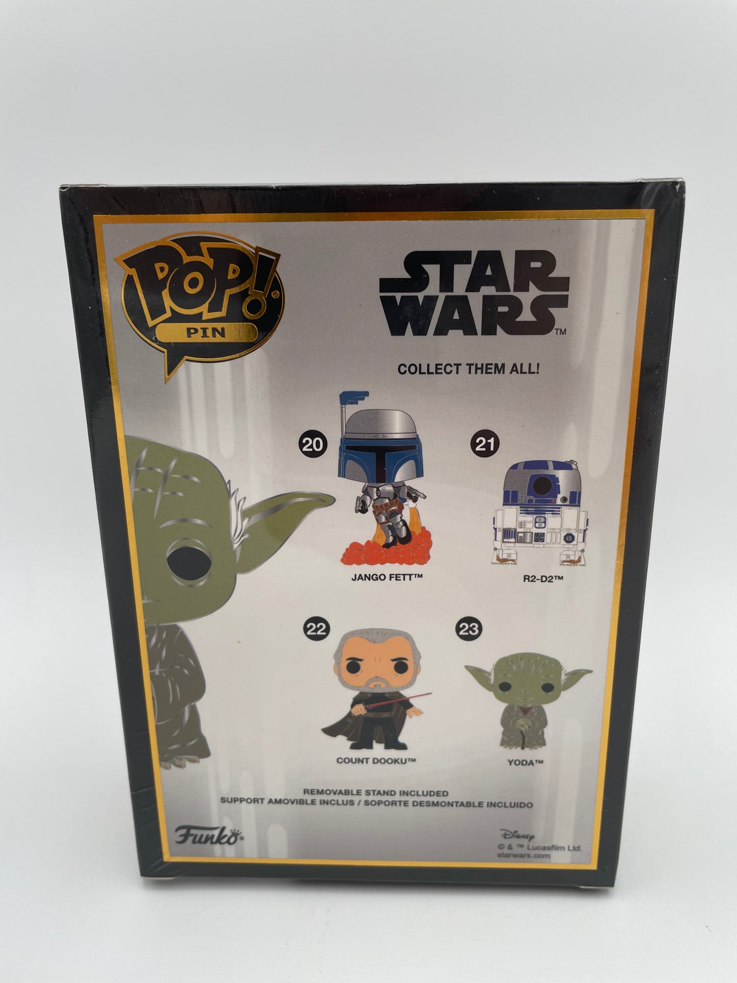 Star Wars - Funko - Pop Pin 23 - Yoda 2021 #102684
