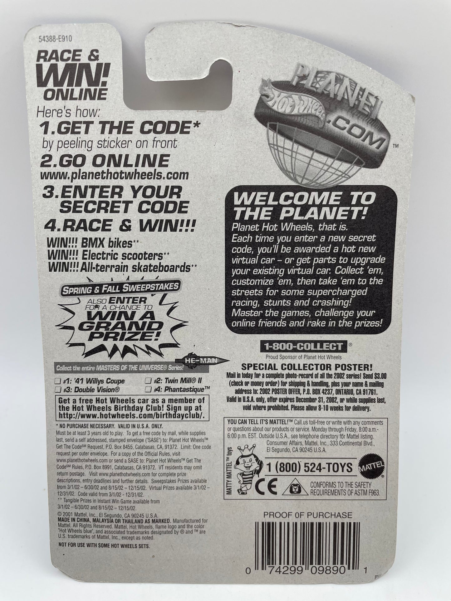 Hot Wheels - Phantastique He-Man #094 - 2001 #101966