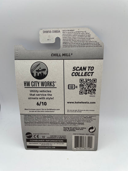 Hot Wheels - City Works #171 6/10 Chill Mill Pink 2016 #103264