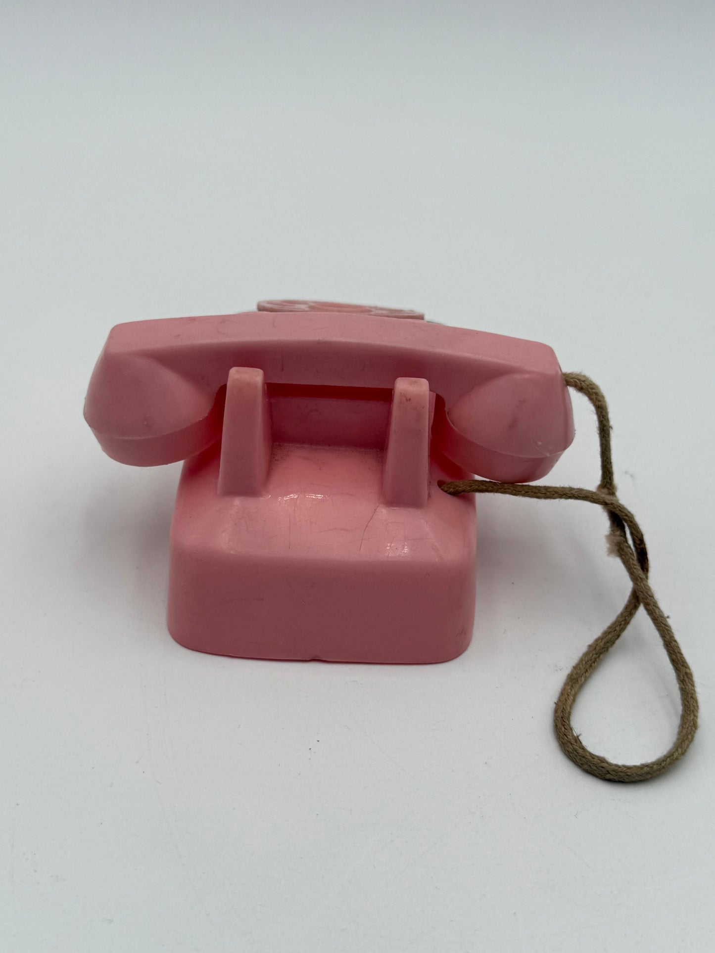 Pink Play Toy Phone - Vintage 1960s/70s #105443