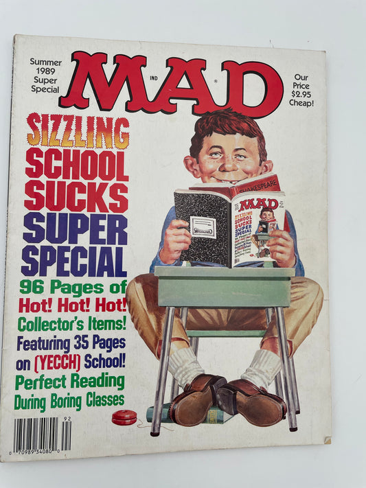 Mad Magazine - Super Special Summer ‘89 - School Sucks #101511