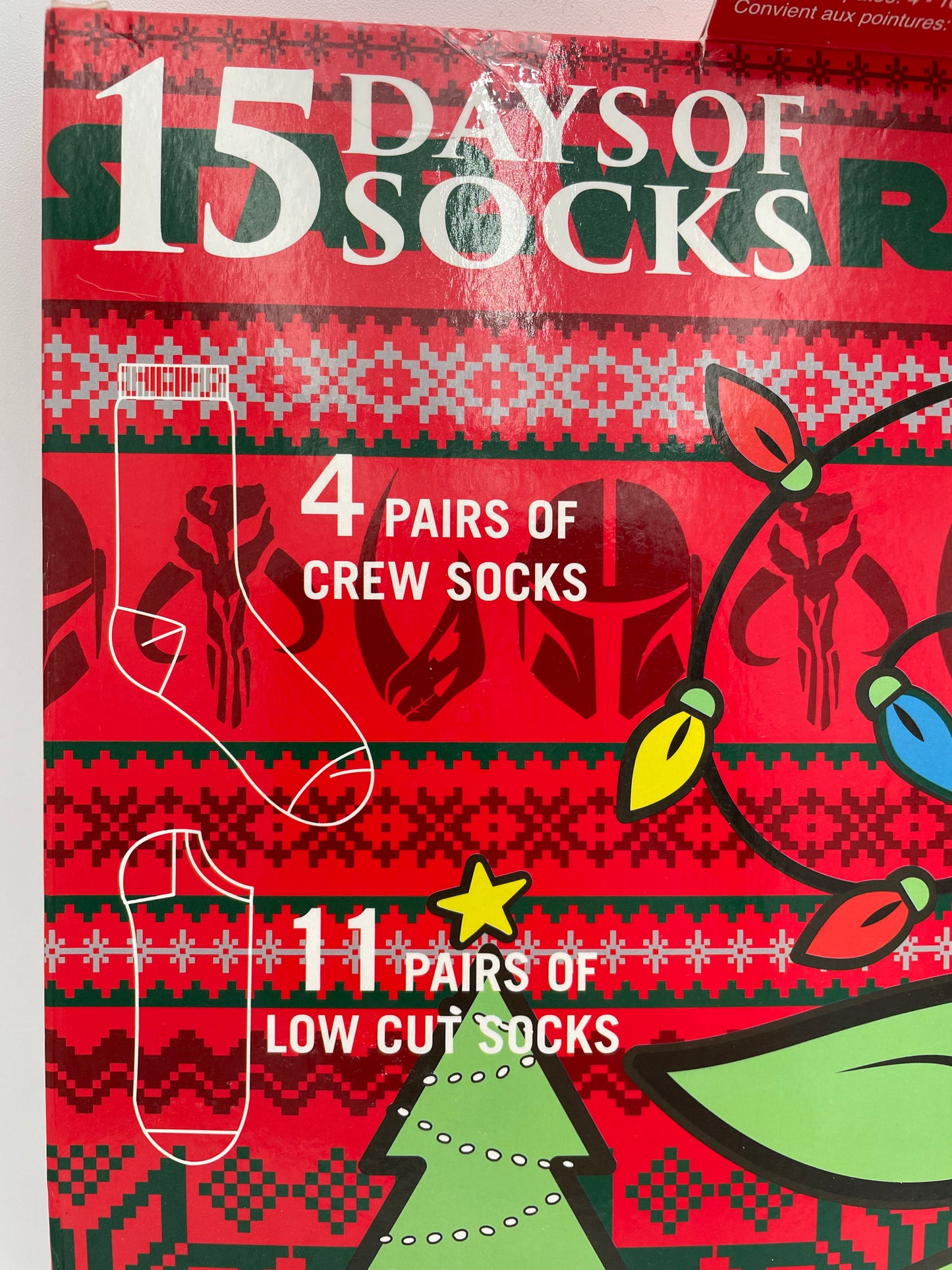 Star Wars - 15 Days of Socks Gift Set - (women’s 4-10) 2021 #102682