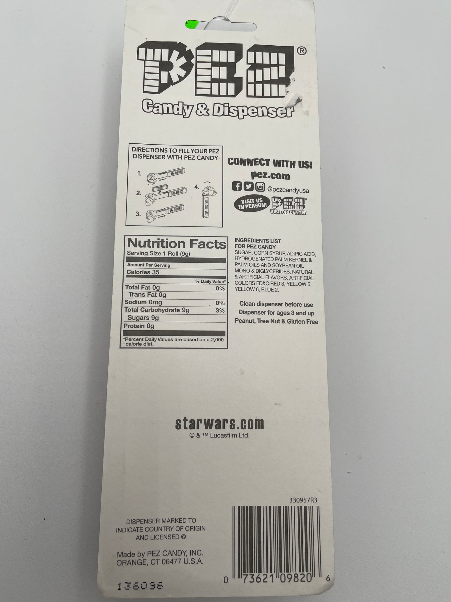 Star Wars - Pez - Chewbacca 2012 #102806