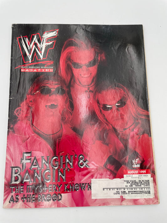 WWF Magazine - Fangin’ Bangin’ - August 1999 #102163