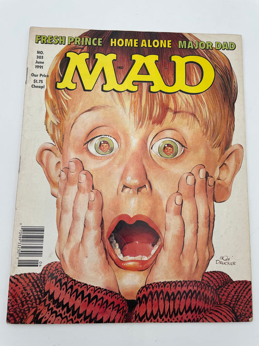 Mad Magazine - Home Alone #303 - June 1991 #101548