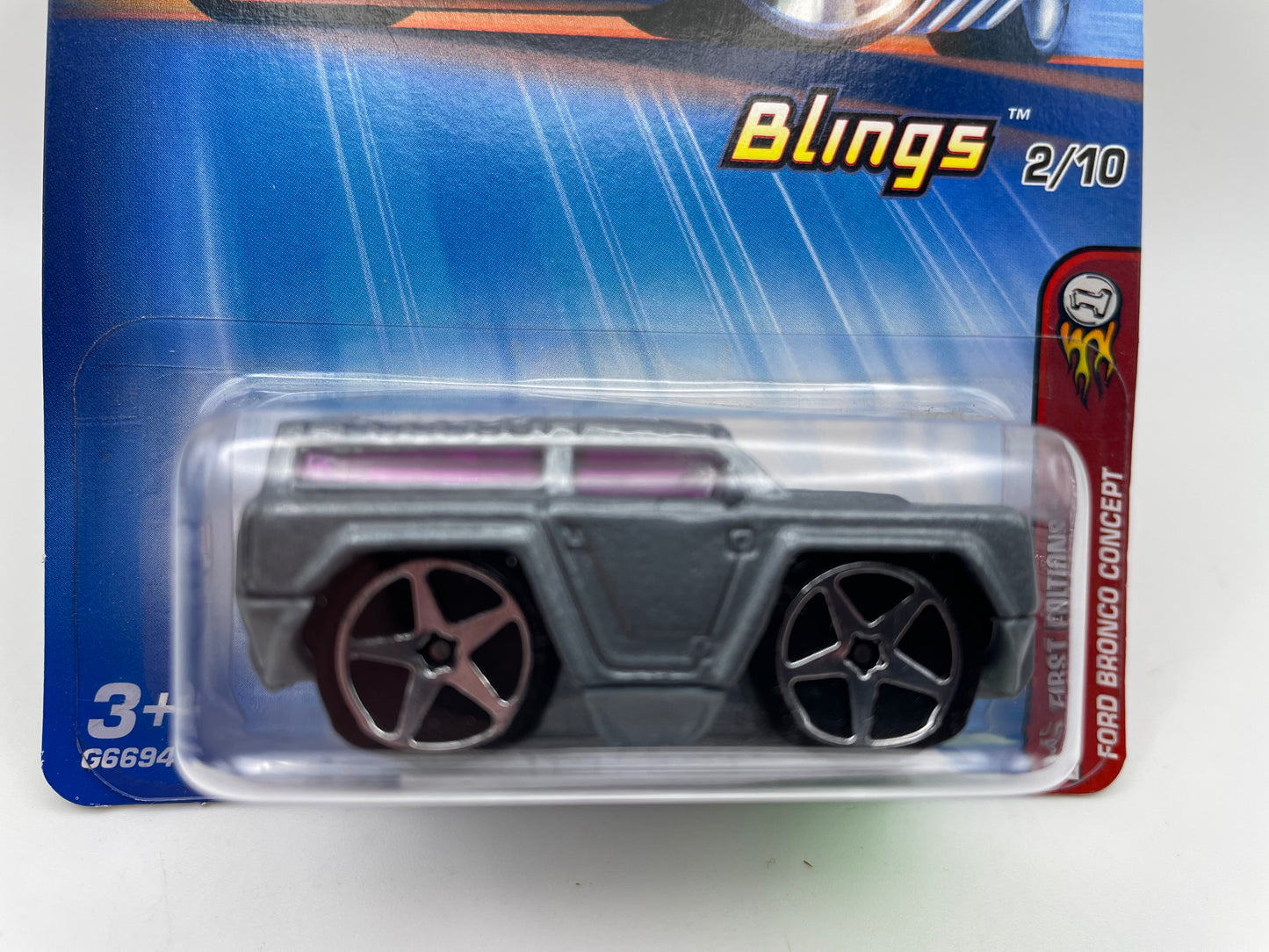 Hot Wheels - Blings Ford Bronco Concept #032 - 2004 #101954